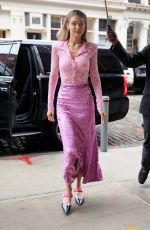 GIGI HADID Arrives at Her Apartment in New York 11/12/2017