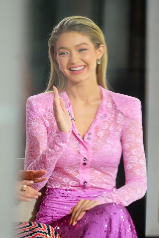GIGI HADID at Today Show in New York 11/13/2017