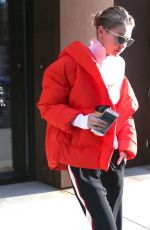 GIGI HADID Out and About in New York 11/14/2017