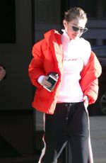 GIGI HADID Out and About in New York 11/14/2017