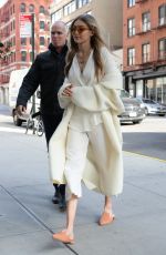GIGI HADID Out in New York 11/15/2017