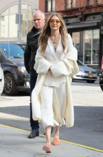 GIGI HADID Out in New York 11/15/2017