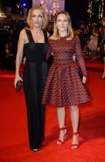 GILLIAN ANDERSON at The Crown Season 2 Premiere in London 11/21/2017