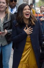 GINA RODRIGUEZ Leaves AOL Build in New York 11/06/2017