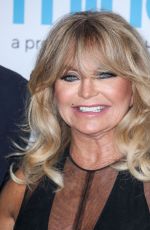 GOLDIE HAWN at Goldie’s Love in for Kids in Los Angeles 11/03/2017