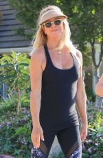 GOLDIE HAWN Out Hikking in Los Angeles 11/21/2017