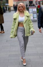 GRACE CHATTO Arrives at Capital Radio in London 11/09/2017