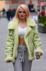 GRACE CHATTO Arrives at Capital Radio in London 11/09/2017