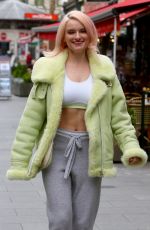 GRACE CHATTO Arrives at Capital Radio in London 11/09/2017