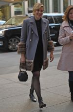 GRETA GERWIG Arrives at XF Sirius Radio in New York 11/20/2017