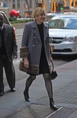 GRETA GERWIG Arrives at XF Sirius Radio in New York 11/20/2017