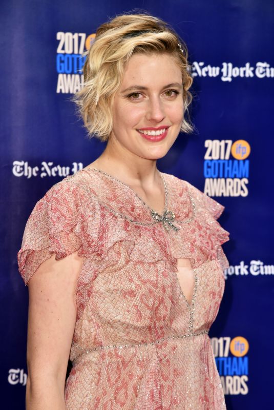 GRETA GERWIG at 2017 IFP Gotham Independent Film Awards in New York 11/27/2017