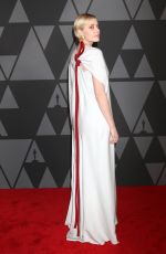 GRETA GERWIG at AMPAS 9th Annual Governors Awards in Hollywood 11/11/2017
