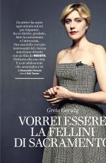 GRETA GERWIG in Io Donna Del Corriere Della Sera Magazine, November 2017