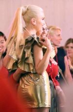 GWEN STEFANI at Christmas Album Signing at The Grove in Los Angeles 11/24/2017