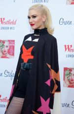 GWEN STEFANI at Christmas Lighting Ceremony at Westfield White City Shopping Centre in London 11/30/2017