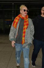 GWEN STEFANI at Heathrow Airport in London 11/29/2017