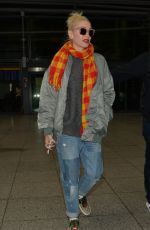 GWEN STEFANI at Heathrow Airport in London 11/29/2017