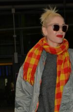 GWEN STEFANI at Heathrow Airport in London 11/29/2017