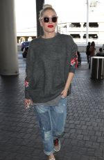 GWEN STEFANI at Los Angeles International Airport 11/28/2017