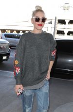 GWEN STEFANI at Los Angeles International Airport 11/28/2017