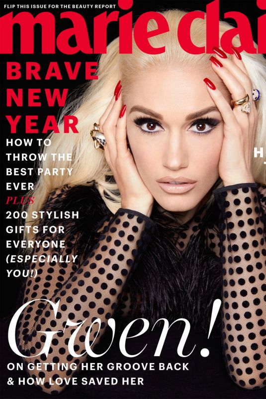 GWEN STEFANI for Marie Claire Magazine, December 2017