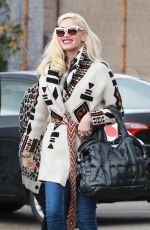 GWEN STEFANI Heading to a Dance Studio in Los Angeles 11/03/2017