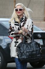 GWEN STEFANI Heading to a Dance Studio in Los Angeles 11/03/2017