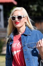 GWEN STEFANI Heading to a Dance Studio in West Hollywood 11/04/2017