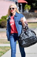 GWEN STEFANI Heading to a Dance Studio in West Hollywood 11/08/2017