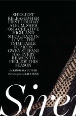 GWEN STEFANI in Marie Claire Magazine, December 2017 Issue
