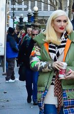 GWEN STEFANIE Leaves Bryant Park in New York 11/21/2017