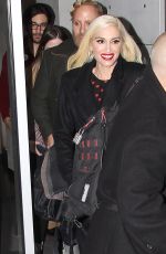 GWEN STEFANIE Leaves Her You Make It Feel Like Christmas Album Promotion in New York 11/20/2017