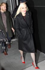 GWEN STEFANIE Leaves Her You Make It Feel Like Christmas Album Promotion in New York 11/20/2017