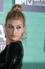 HAILEY BALDWIN at 2017 MTV Europe Music Awards in London 11/12/2017