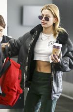HAILEY BALDWIN at LAX Airport in Los Angeles 11/20/2017