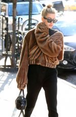 HAILEY BALDWIN Out and About in New York 11/21/2017