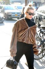 HAILEY BALDWIN Out and About in New York 11/21/2017