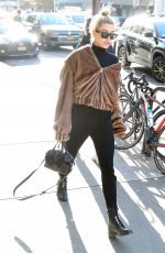 HAILEY BALDWIN Out and About in New York 11/21/2017