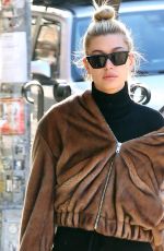 HAILEY BALDWIN Out and About in New York 11/21/2017