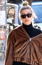 HAILEY BALDWIN Out and About in New York 11/21/2017