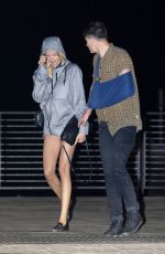 HAILEY CLAUSON and JULLIEN HERRERA Leaves Nobu in Los Angeles 11/14/2017
