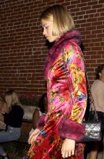 HAILEY CLAUSON Arrives at Highlight Room in Hollywood 11/04/2017