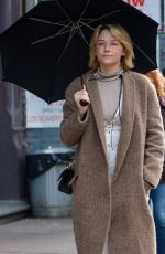 HALEY BENNETT Leaves Her Hotel in New York 11/15/2017