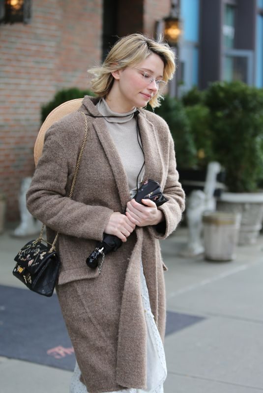 HALEY BENNETT Out and About in New York 11/15/2017