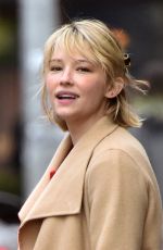 HALEY BENNETT Out with Her Dog in New York 11/01/2017