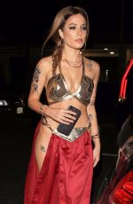 HALSEY at Halloween Party at Delilah in West Hollywood 10/31/2017