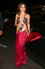 HALSEY at Halloween Party at Delilah in West Hollywood 10/31/2017