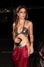 HALSEY at Halloween Party at Delilah in West Hollywood 10/31/2017