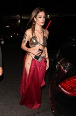 HALSEY at Halloween Party at Delilah in West Hollywood 10/31/2017